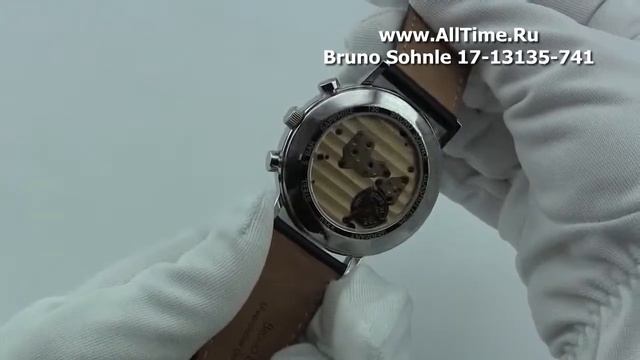 Обзор. Мужские наручные часы Bruno Sohnle 17-13135-741 смотреть онлайн
