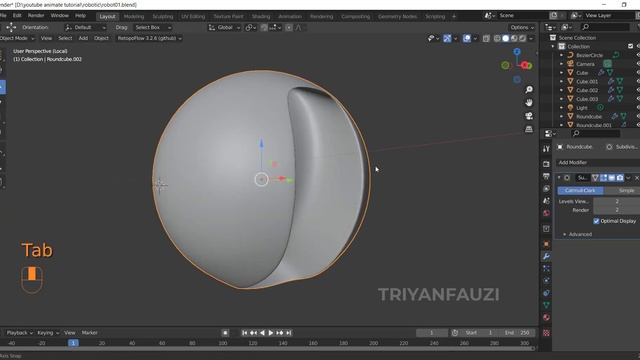 HOW I MADE SIMPLE CHARACTER ROBOT | PART 1 | MODELING | BLENDER 2.93 | NO TIMELAPSE смотреть онлайн