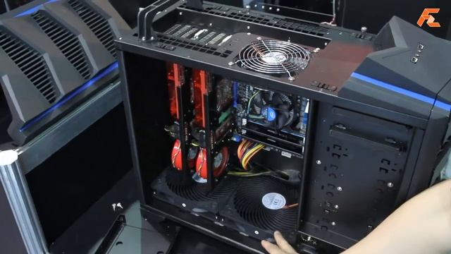 Silverstone Technology revolutionary Raven 3 case @ Computex 2010 смотреть онлайн