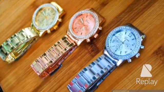 Geneva (SILVER) Bling Crystal Unisex Stainless Steel Watch - ZW100 смотреть онлайн