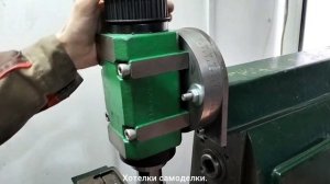 Установка шпинделя с поворотной площадкой на фрезерный станок НФГ-110 (часть 2)