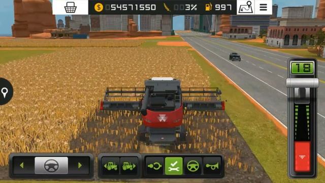 New Massey Ferguson Harvester Purchase In Fs 18 | Timelapse |