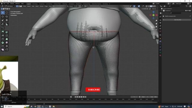 Shrek character modeling in blender for beginners/ Blender 3d смотреть онлайн
