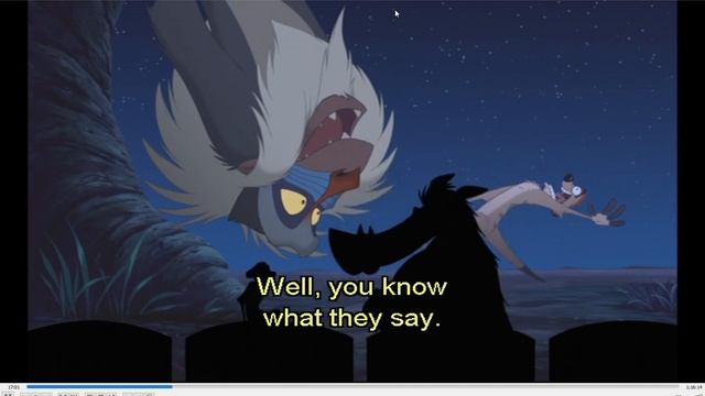 Timon & Pumbaa interrupt The Lion King 1½ #3 смотреть онлайн