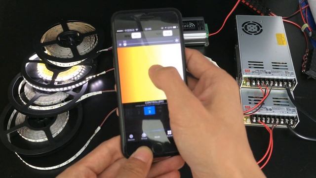 How to control Multi-Zones CT/RGBW LED strip lights - WIFI Control смотреть онлайн