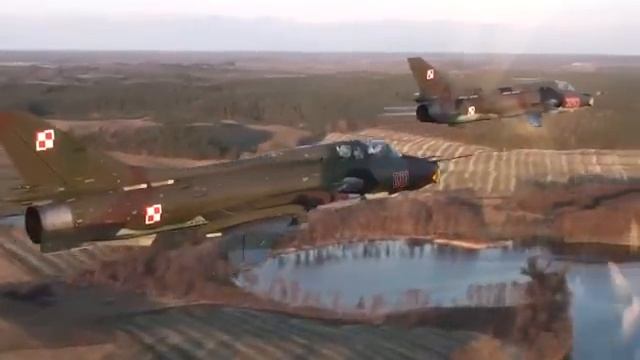 Polish Air Force Su-22 Fitter-K смотреть онлайн
