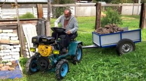 Минитрактор самодельный