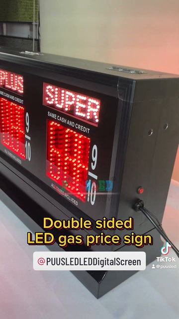 American Pump Topper Double Sided LED Gas Price Signs #leddisplay #gasprices #ledsign #puusled смотреть онлайн