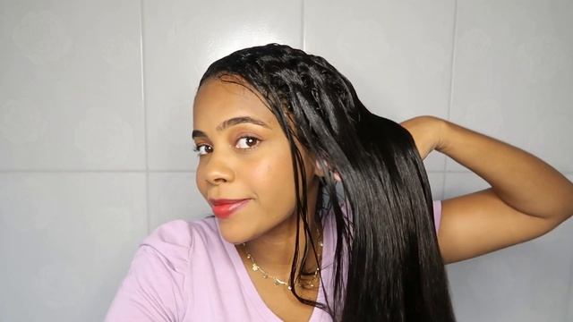 RETOQUE DE RAIZ APÓS 7 MESES SEM PROGRESSIVA CABELO CRESPO LISO ESCORRIDO SEM CHAPINHA! FIOTERAPIA смотреть онлайн