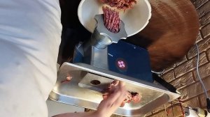 мясорубка ТМ-32М, проверка эксплуатации и качества помогло мяса