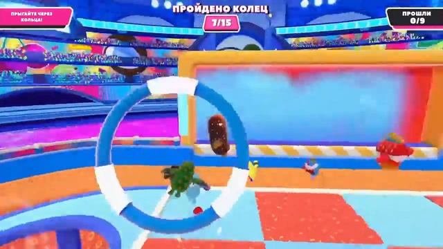 Fall Guys. 7 сезон. Веган-дог сменяет Эцио и показывает бешеную скорость. смотреть онлайн