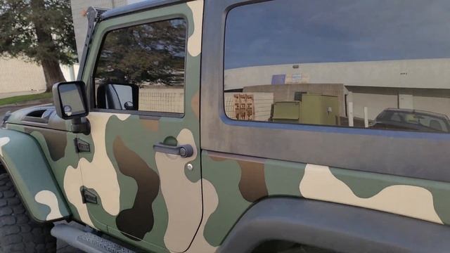 Young Dolph inspired camo wrapped Jeep смотреть онлайн