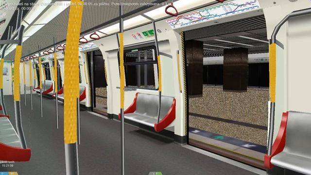 OpenBVE - MTR Kwun Tong Line (MTR URL C-train EMU) смотреть онлайн