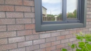 откосы окон на фасаде хауберг