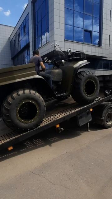 ЗЭТ- ПИКАП, популярен!Это красавчик едет в Хабаровск к дилеруДоставка ПСМ в комплекте #вездеход смотреть онлайн