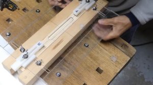 Приспособление для фрезерования под домино (пазов для вставного шипа)