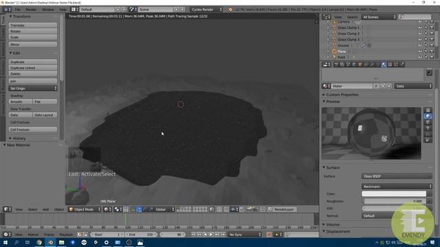 Generating a River Band in Blender 3D смотреть онлайн