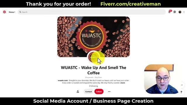 Social Media Accounts - Food & Beverage - WUASTC (Coffee)