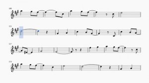 Листья желтые. Раймонд Паулс - Янис Петерс. Ноты для альт саксофона