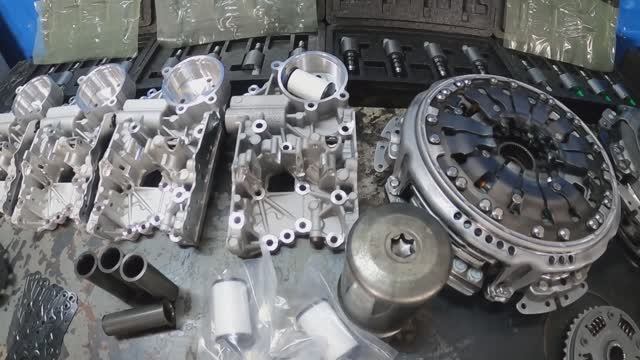 DSG 7. Dq200.Замена Сцепления, Запчасти.
