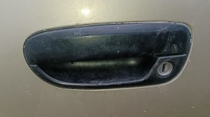 как снять ручку двери hyundai accent