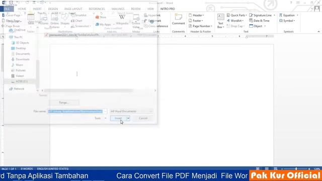 Cara Convert PDF ke Ms Word Tanpa Menggunakan Aplikasi Tambahan смотреть онлайн