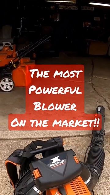 The most powerful blower on the market!!! смотреть онлайн