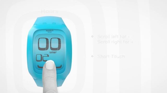 Swatch Touch: User Manual Timer Function