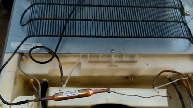 CAMBIO de COMPRESOR,condensador y CARGA de gas R134a a refrigerador SAMSUNG смотреть онлайн