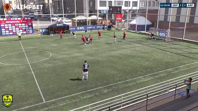 ЛЕТНЕЕ ПЕРВЕНСТВО АFL 1-2023 (Формат 6*6) II Лига. ДП BI Group 1:8 ASPI.KZ смотреть онлайн