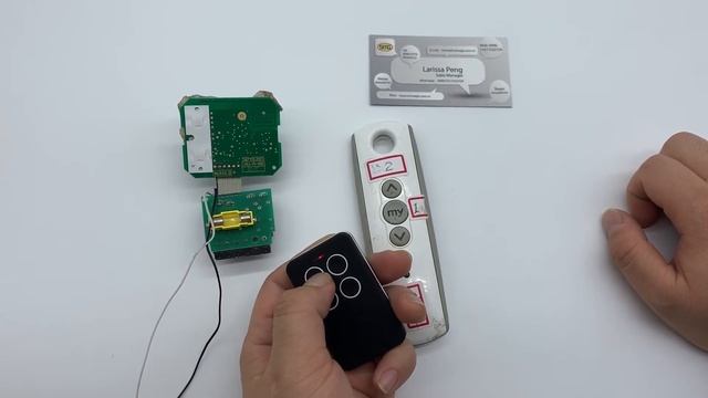 SMG 231 Multi Frequency Copy 433 92Mhz Somfy Telis Remote смотреть онлайн
