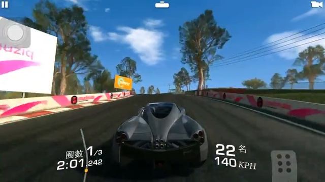 Pagani Huayra high speed record: 340 KM at Mount Panorama in Real Racing 3 смотреть онлайн