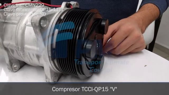 Compresor TCCI QP15 "V" - CMN229 смотреть онлайн
