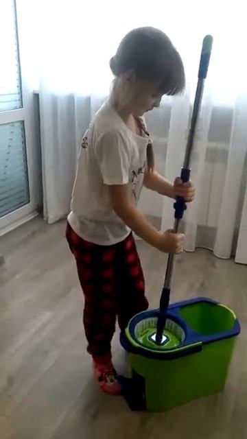 СИСТЕМА ДЛЯ ВЛАЖНОЙ УБОРКИ С ЦЕНТРИФУГОЙ AQUAMATIC TURBO # EcoGM смотреть онлайн
