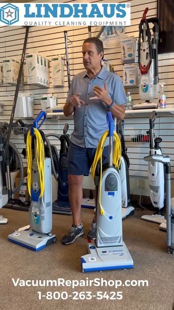 Lindhaus Commercial Professional Line Vacuums @KickassVacuums смотреть онлайн