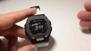Casio G-Shock (GBX100) | Set the Time (Manual or Bluetooth)