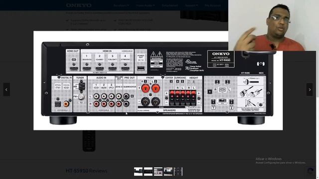Onkyo Ht S5910, home in a box com Dolby Atmos!!! смотреть онлайн