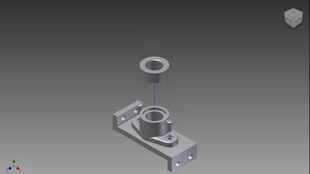 Shaft Support Animation смотреть онлайн