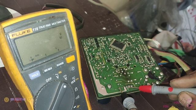 How to repair samsung dc motor PCB voltage testing and test point's in tamil / cool air experts смотреть онлайн