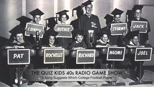 Nostalgia Time.Radio Classics.Quiz Kids Children Contest.Kids Challenge.Game Show 40s Radio Program смотреть онлайн