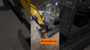 Обзор нового мини-экскаватора #Rippa R350 с завода