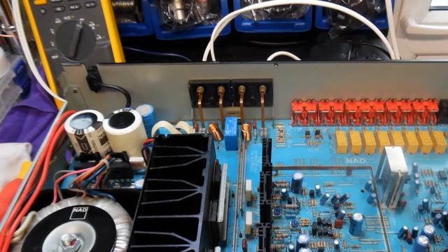 NAD C320BEE Amplifier Repair