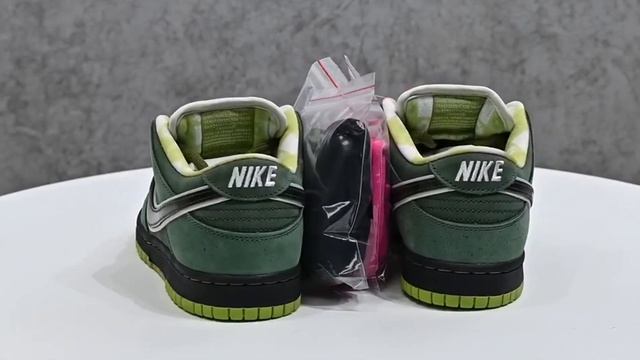 Nike SB Dunk Low Concepts Green Lobster highest version review смотреть онлайн