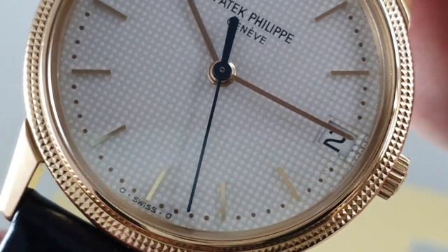 1983 1984 Patek Philippe Calatrava automatic men's vintage watch with box and papers. Ref 3802 смотреть онлайн