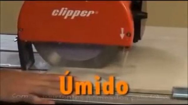 Cortadora de pisos profissional Clipper TR 201 E