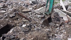 Металлокоп экскаватором