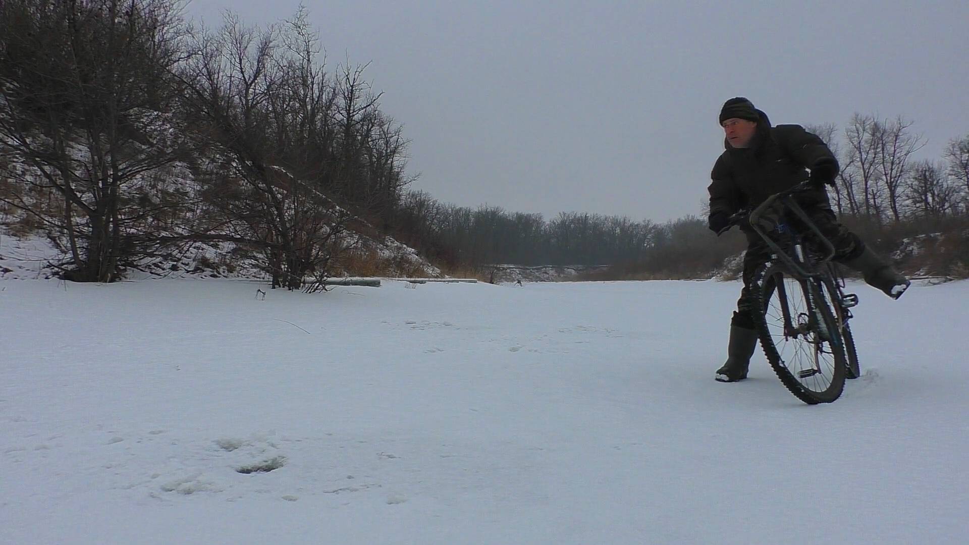 Зимняя Рыбалка 31 января на речке ! смотреть онлайн