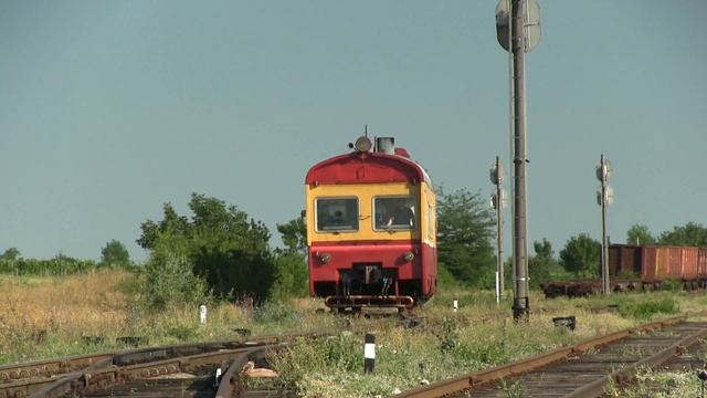 [ЧФМ] Д1-603-1 на cт. Абаклия / [CFM] D1-603-1 railcar at Abaklia station смотреть онлайн