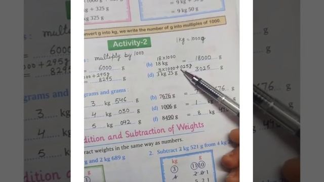 Class-3 Maths (24-11-20) Ch-12(Measurement of Weight) смотреть онлайн