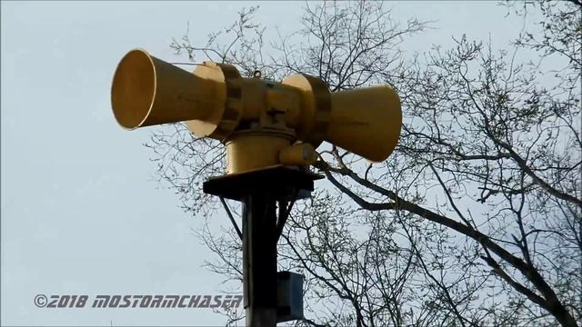 H.O.R. Super-Sirex Storm Siren Test - Adrian, MO смотреть онлайн